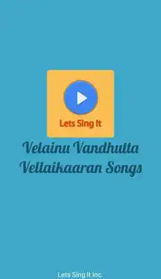 Play Velainu Vandhutta Vellaikaaran Play Velainu Vandhutta Vellaikaaran
