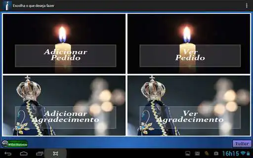 Play Vela Virtual - Nsra Aparecida as an online game Vela Virtual - Nsra Aparecida with UptoPlay