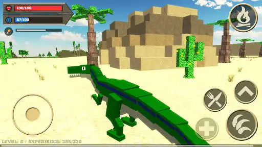 Play Velociraptor Jurassic Simulator as an online game Velociraptor Jurassic Simulator with UptoPlay