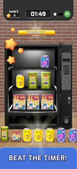 Play Vending Machine Match 3D as an online game Vending Machine Match 3D with UptoPlay