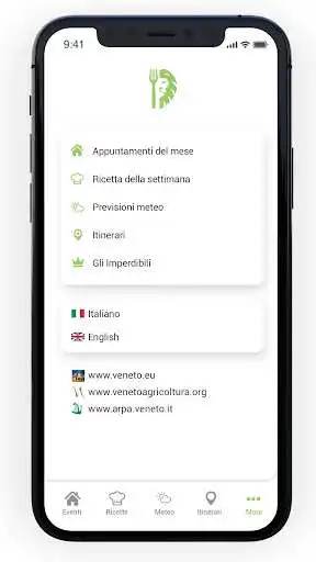 Play Veneto Meteo Food