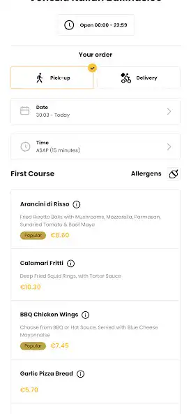 Play Venezia Italian Ballinasloe as an online game Venezia Italian Ballinasloe with UptoPlay