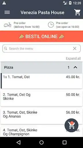 Play Venezia Pasta House - Kbh S as an online game Venezia Pasta House - Kbh S with UptoPlay