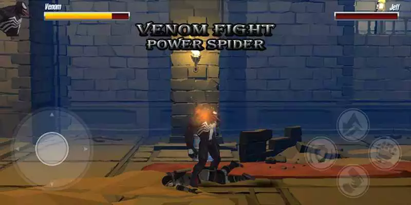 Play Venom Fight Spider the power man Play Venom Fight Spider the power man