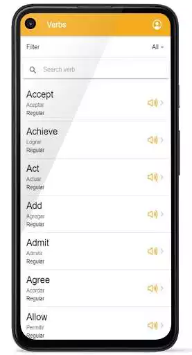 Play Verbos en Inglés - Offline  and enjoy Verbos en Inglés - Offline with UptoPlay