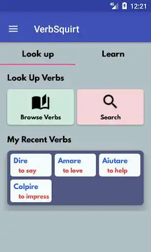 Play VerbSquirt Italian Verbs  and enjoy VerbSquirt Italian Verbs with UptoPlay