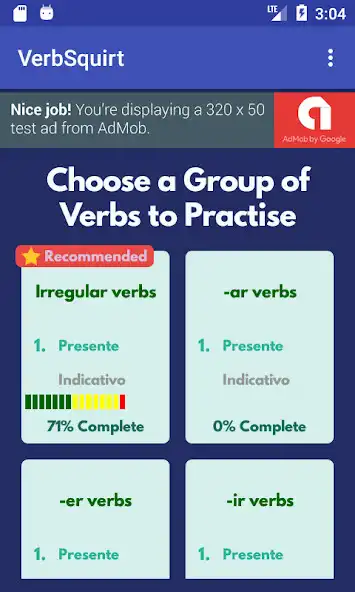 Play VerbSquirt Portuguese Verbs - FULL VERSION  and enjoy VerbSquirt Portuguese Verbs - FULL VERSION with UptoPlay