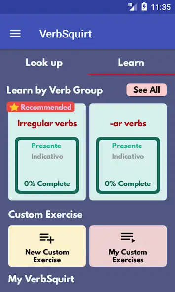 Play VerbSquirt Spanish Verbs - FULL VERSION  and enjoy VerbSquirt Spanish Verbs - FULL VERSION with UptoPlay