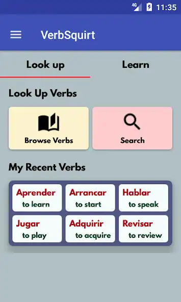 Play VerbSquirt Spanish Verbs - FULL VERSION as an online game VerbSquirt Spanish Verbs - FULL VERSION with UptoPlay