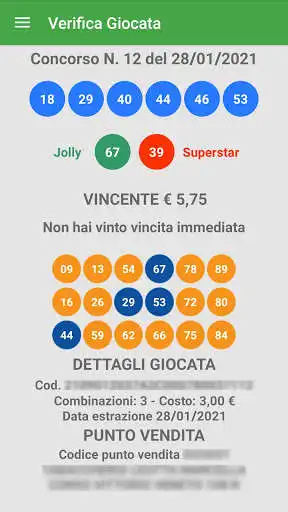 Play Verifica Vincite SuperEnaLotto as an online game Verifica Vincite SuperEnaLotto with UptoPlay