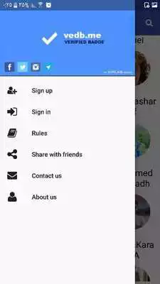 Play Verified badge on Instagram, Twitter and Facebook