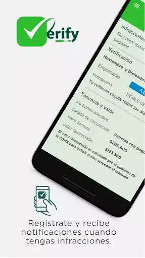 Play APK Verify Auto  and enjoy Verify Auto with UptoPlay mx.com.macrointel.multastransitodf