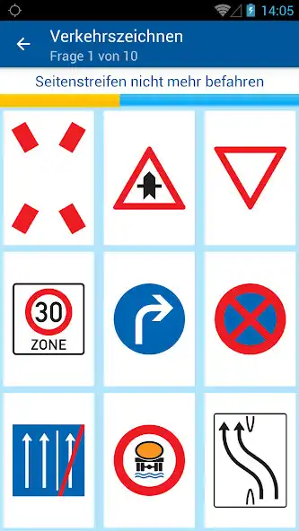 Play Verkehrszeichnen - Lernen as an online game Verkehrszeichnen - Lernen with UptoPlay