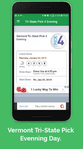 Play Vermont Lottery Results  and enjoy Vermont Lottery Results with UptoPlay