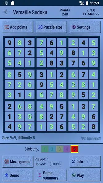Play Versatile Sudoku  and enjoy Versatile Sudoku with UptoPlay