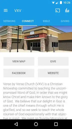 Play Verse by Verse Church (VXV)