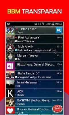 Play Versi Terbaru BB Transparan