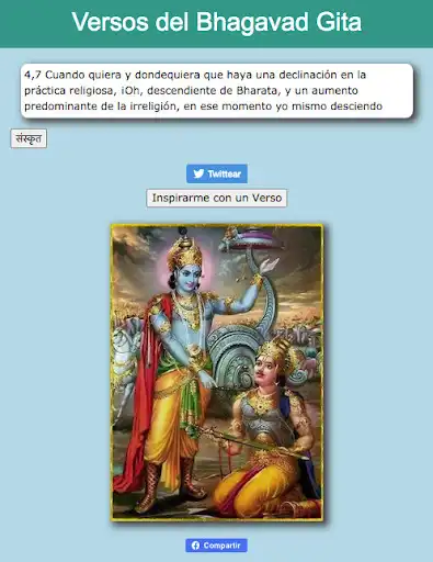 Play Versos del Bhagavad Gita  and enjoy Versos del Bhagavad Gita with UptoPlay