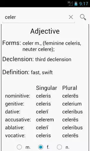 Play Vertes Latin Dictionary