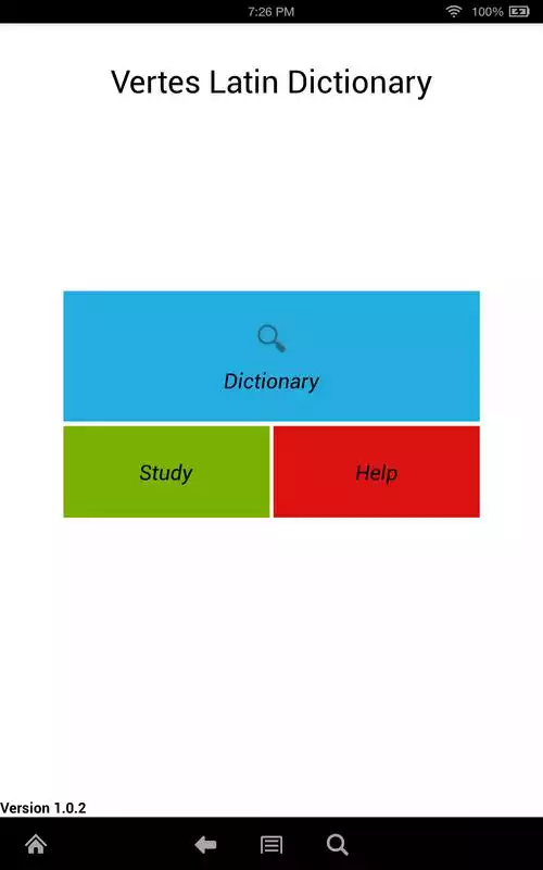 Play Vertes Latin Dictionary