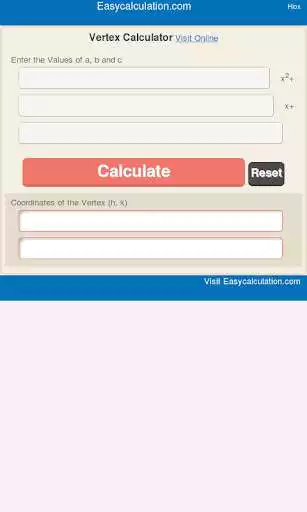 Play APK Vertex Calculator  and enjoy Vertex Calculator with UptoPlay com.hiox.vertex_calculator