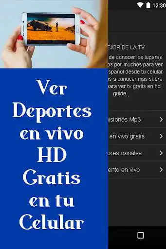Play Ver TV HD En Mi Celular Guide Gratis 2019 as an online game Ver TV HD En Mi Celular Guide Gratis 2019 with UptoPlay