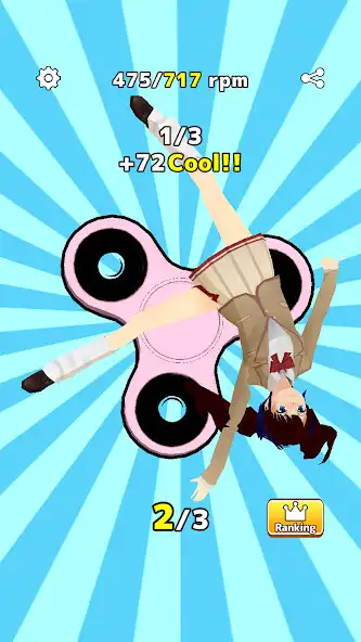 Play Very difficult fidget spinner as an online game Very difficult fidget spinner with UptoPlay