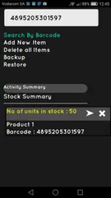 Play very simple inventory app