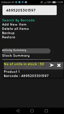Play very simple inventory app