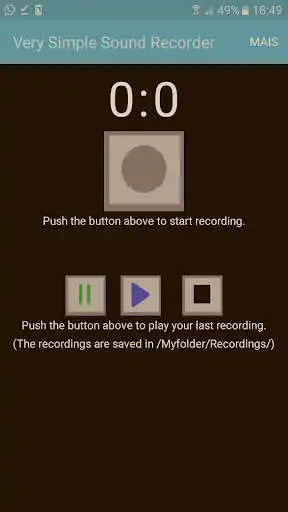 Play Very Simple Sound Recorder and enjoy Very Simple Sound Recorder with UptoPlay Play Very Simple Sound Recorder and enjoy Very Simple Sound Recorder with UptoPlay