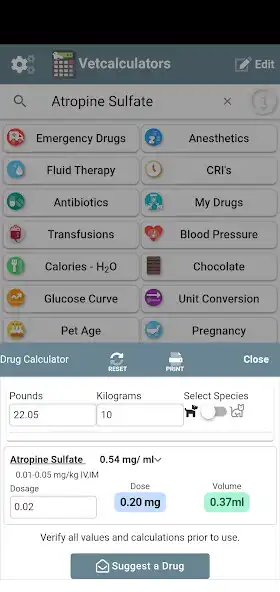 Play Vetcalculators as an online game Vetcalculators with UptoPlay