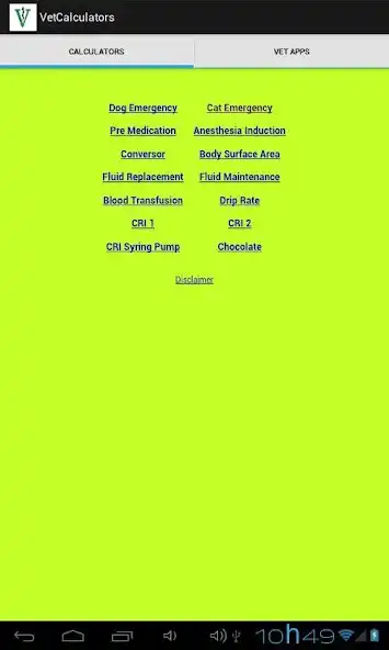 Play Vet Calculators Veterinary  and enjoy Vet Calculators Veterinary with UptoPlay