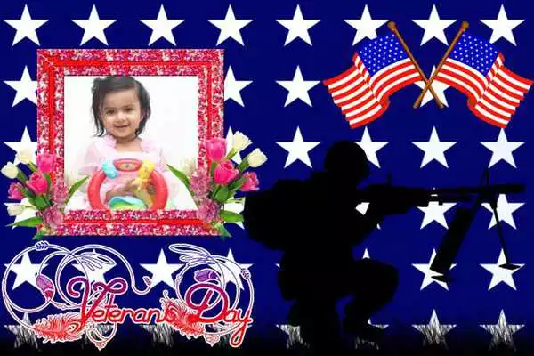 Play Veterans Day Photo Frames