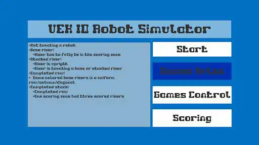 Play VEX IQ Robotics Simulation as an online game VEX IQ Robotics Simulation with UptoPlay