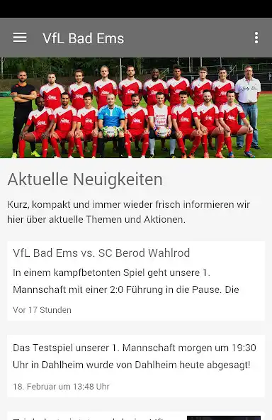 Play VfL Bad Ems e.V.  and enjoy VfL Bad Ems e.V. with UptoPlay