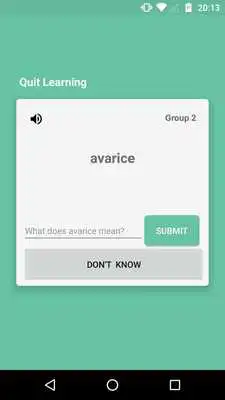 Play V for Vocab