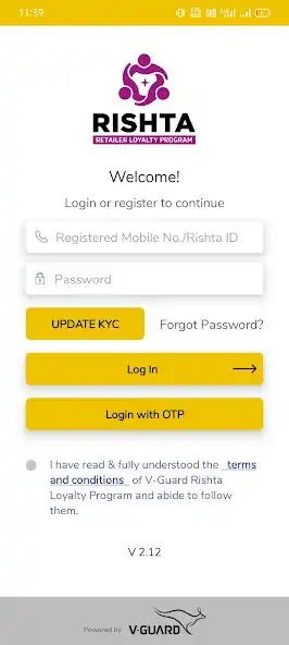 Play V-Guard Rishta Retailer App  and enjoy V-Guard Rishta Retailer App with UptoPlay