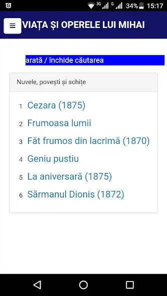 Play Viața/opera Mihai Eminescu as an online game Viața/opera Mihai Eminescu with UptoPlay