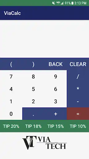 Play ViaCalc + Tips - Calculator  and enjoy ViaCalc + Tips - Calculator with UptoPlay
