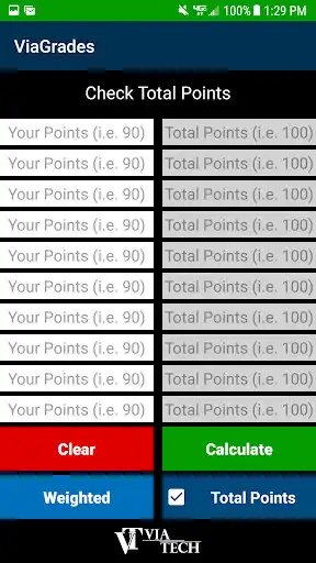 Play ViaGrades - Grade Calculator as an online game ViaGrades - Grade Calculator with UptoPlay