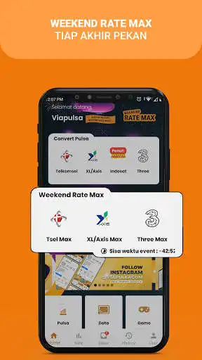 Play Viapulsa - Convert Pulsa jadi Uang as an online game Viapulsa - Convert Pulsa jadi Uang with UptoPlay