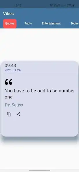 Play Vibes - Quotes, Facts and Ente as an online game online Vibes - Quotes, Facts and Ente with UptoPlay Play Vibes - Quotes, Facts and Ente as an online game Vibes - Quotes, Facts and Ente with UptoPlay