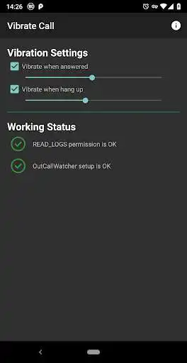 Play Vibrate Call (when answered)  and enjoy Vibrate Call (when answered) with UptoPlay