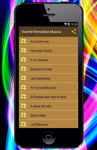 Play Vicente Fernandez - Canciones as an online game Vicente Fernandez - Canciones with UptoPlay