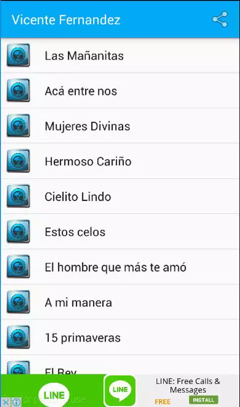 Play Vicente Fernandez Musica