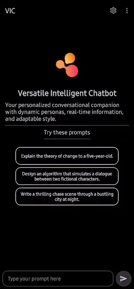 Play VIC - Free AI Chatbot  and enjoy VIC - Free AI Chatbot with UptoPlay