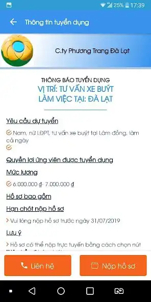 Play Việc làm Lâm Đồng as an online game Việc làm Lâm Đồng with UptoPlay