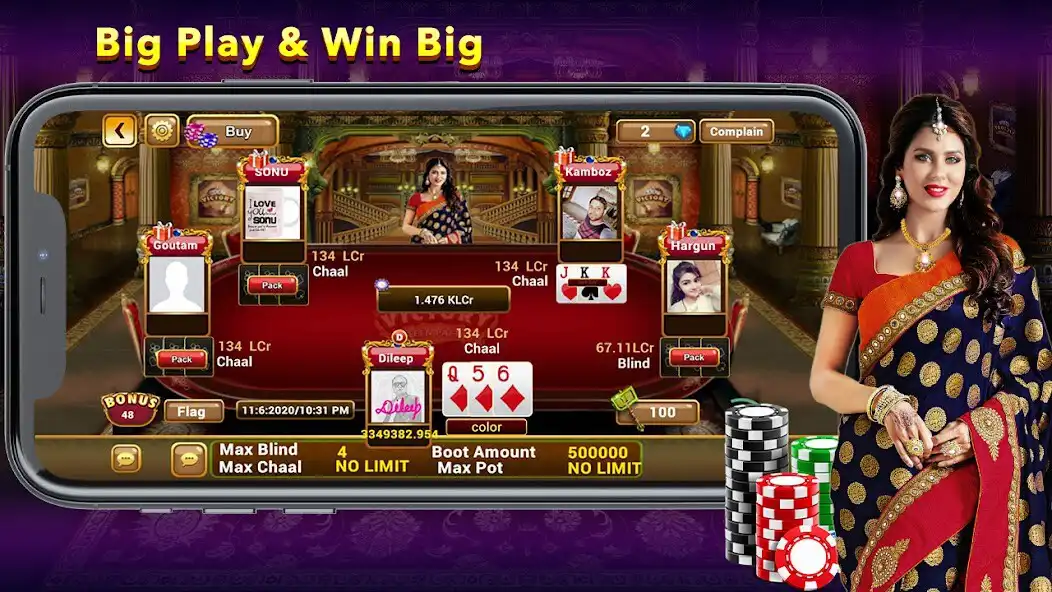 Play Victory Teenpatti 2 as an online game online Victory Teenpatti 2 with UptoPlay Play Victory Teenpatti 2 as an online game Victory Teenpatti 2 with UptoPlay