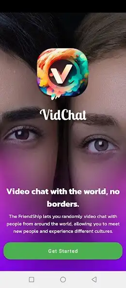 Play VidChat : Random Video Calling  and enjoy VidChat : Random Video Calling with UptoPlay