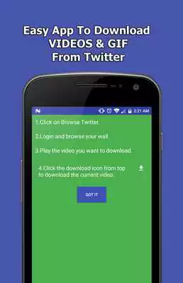 Play Video and Gif Downloader for Twitter Play Video and Gif Downloader for Twitter